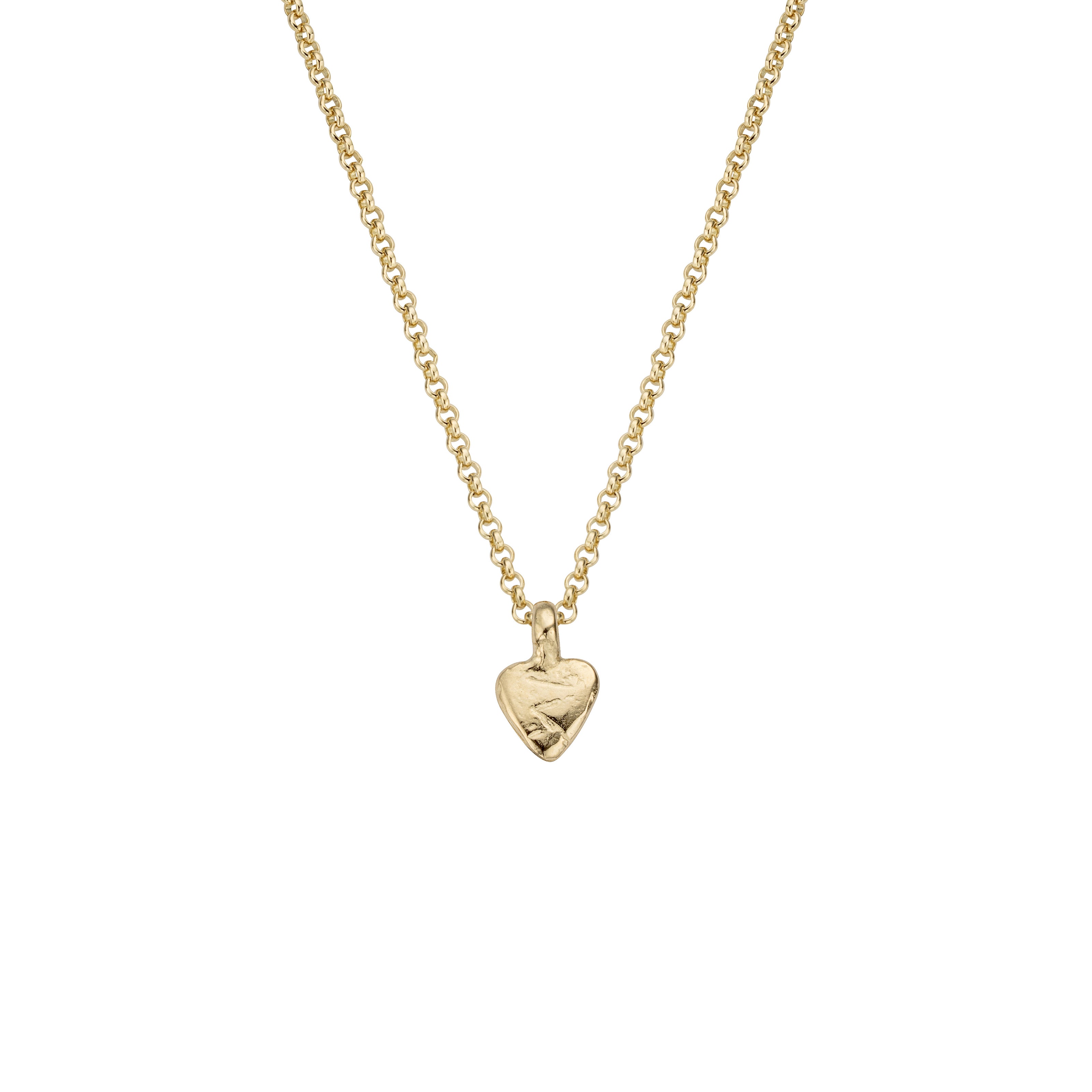 Gold Baby Heart Necklace