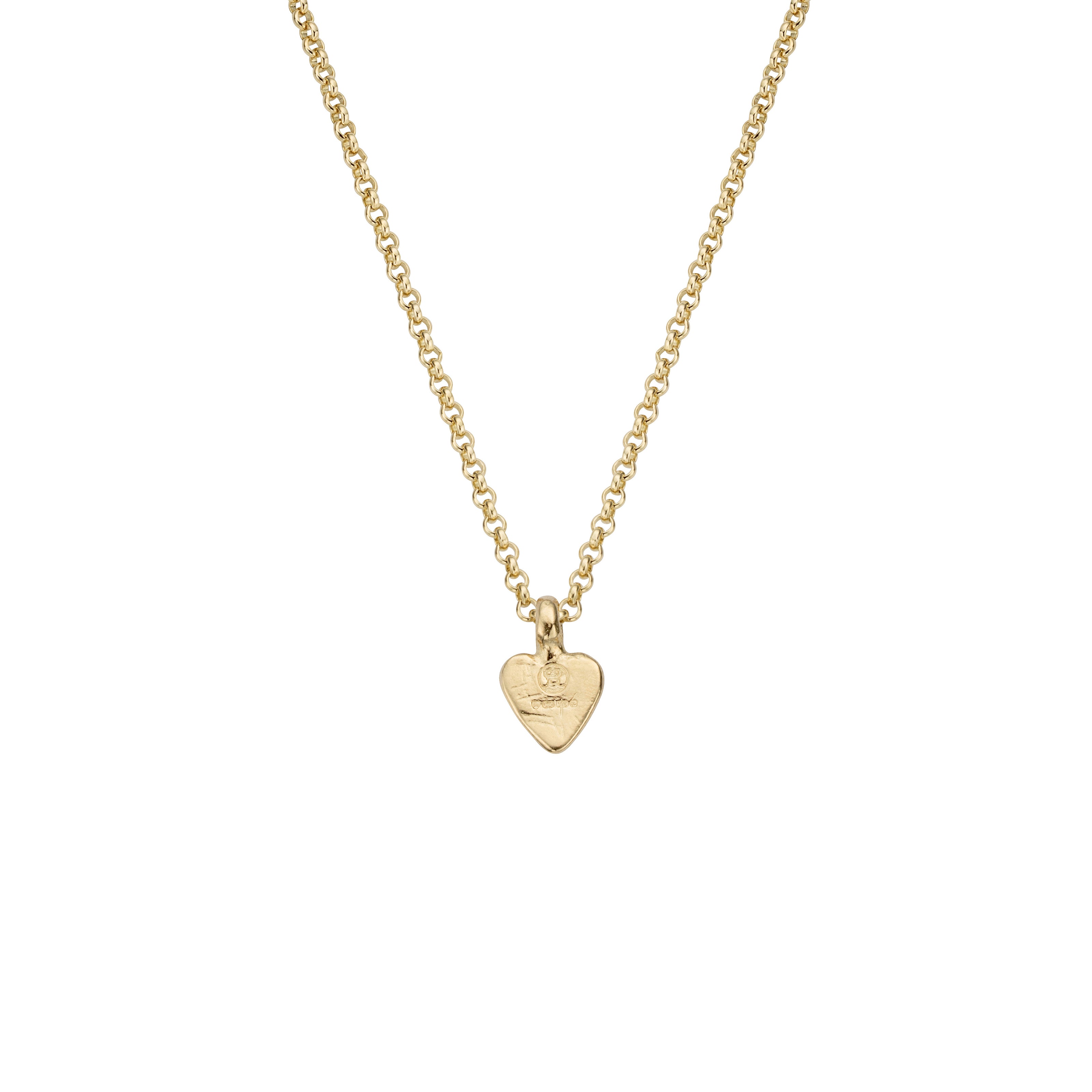 Gold Baby Heart Necklace