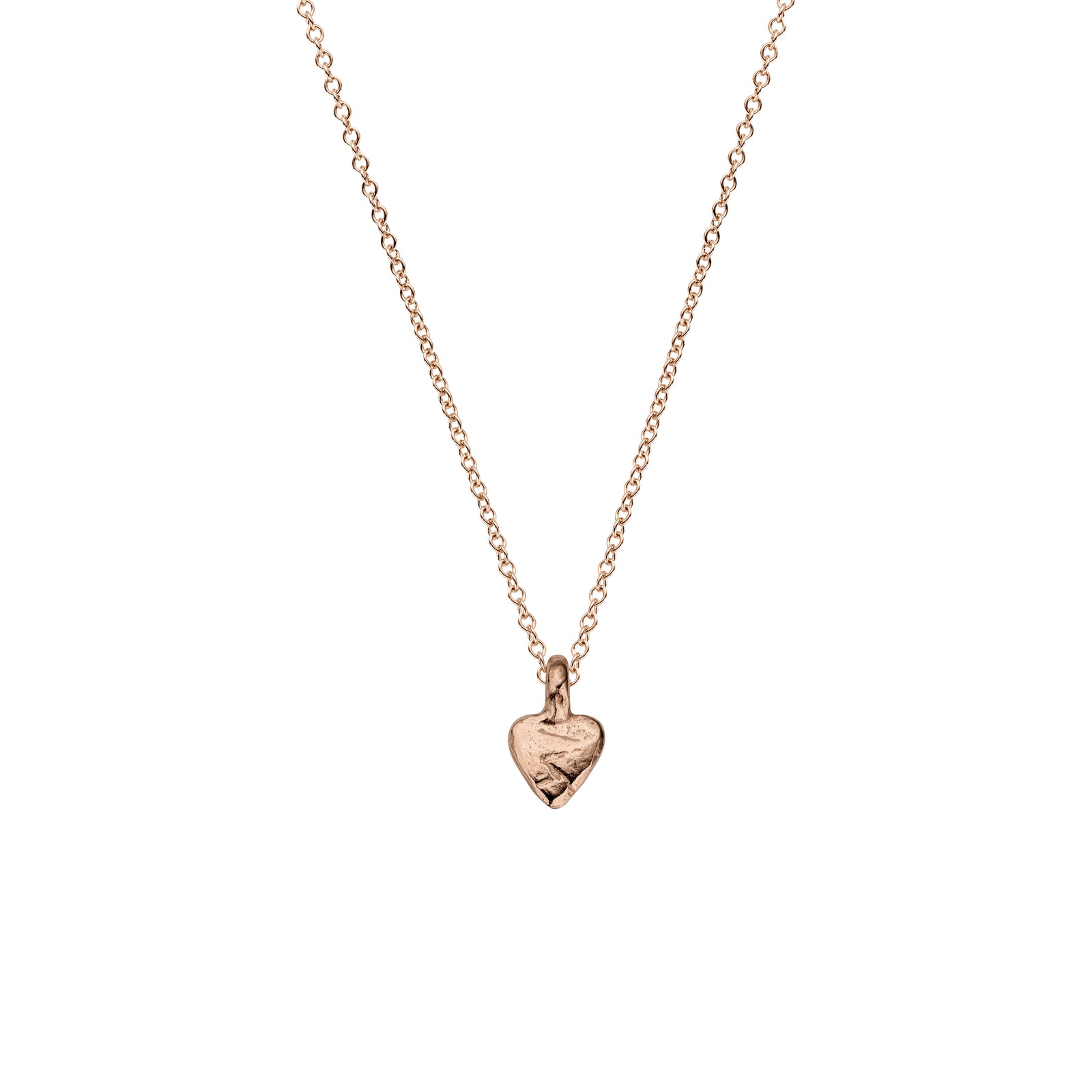 Rose Gold Baby Heart Necklace
