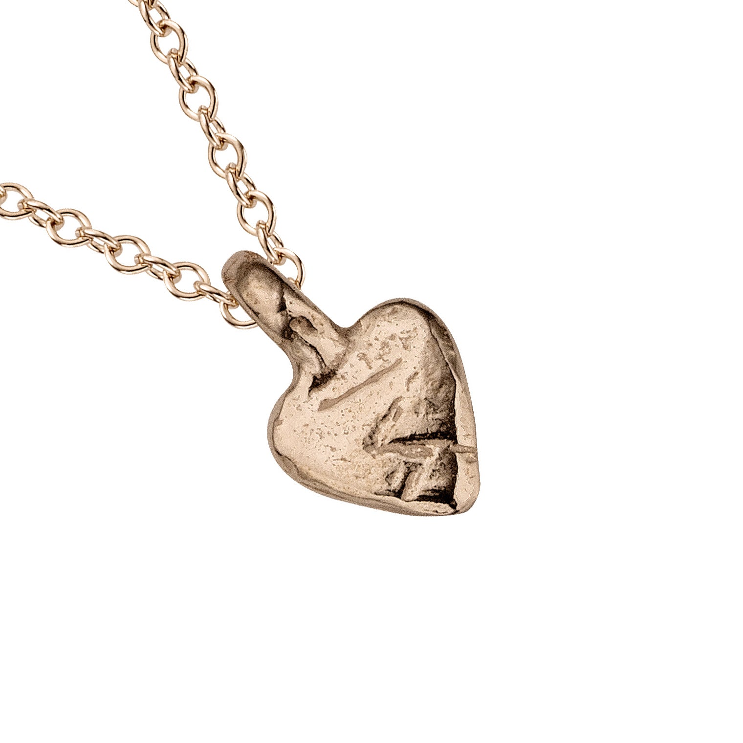 Rose Gold Baby Heart Necklace