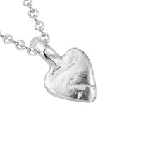 Children's Silver Baby Heart Necklace