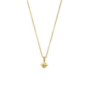 Gold Baby North Star Necklace