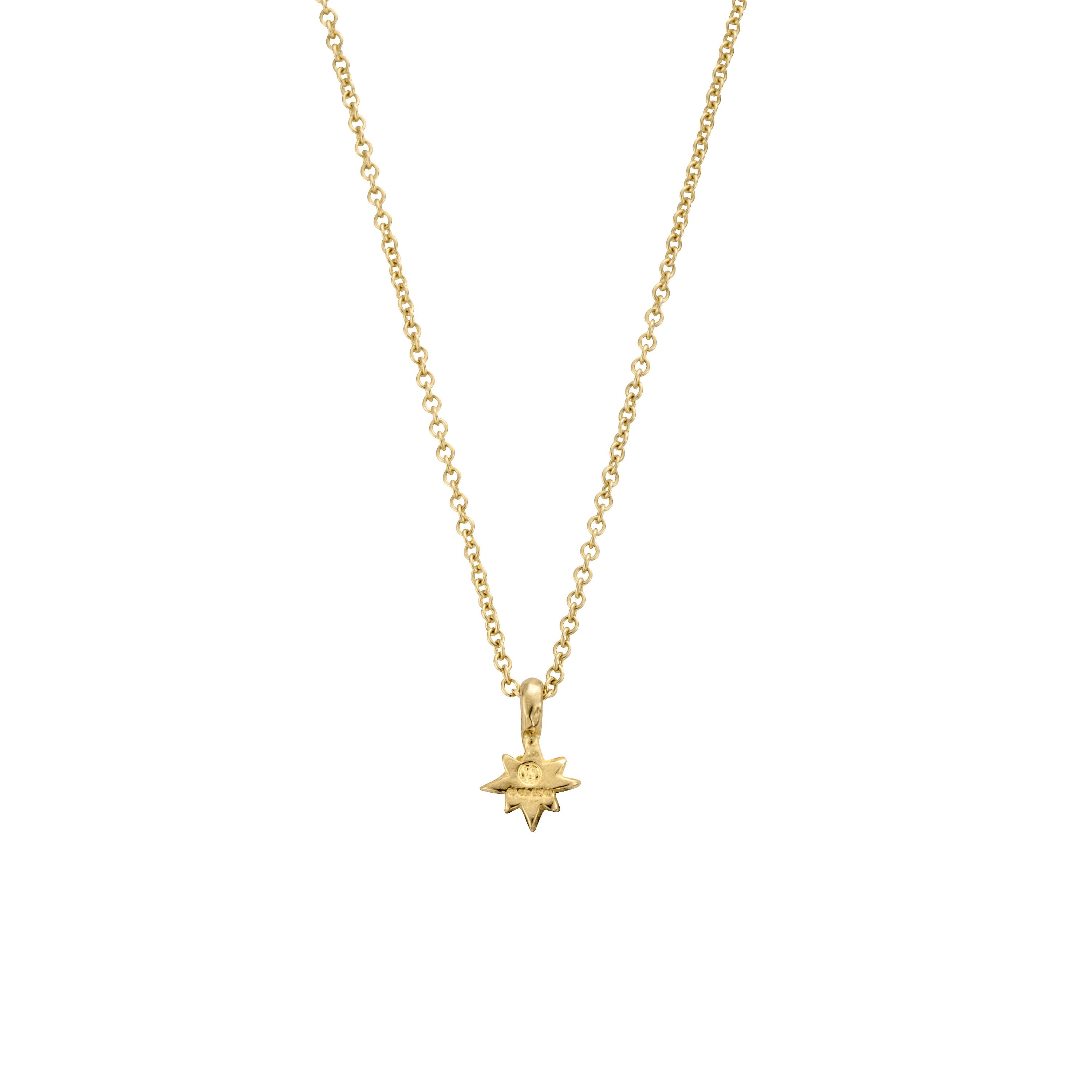 Children's Gold Baby North Star Necklace