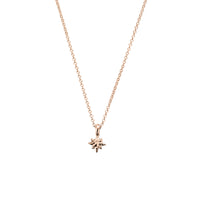 Rose Gold Baby North Star Necklace