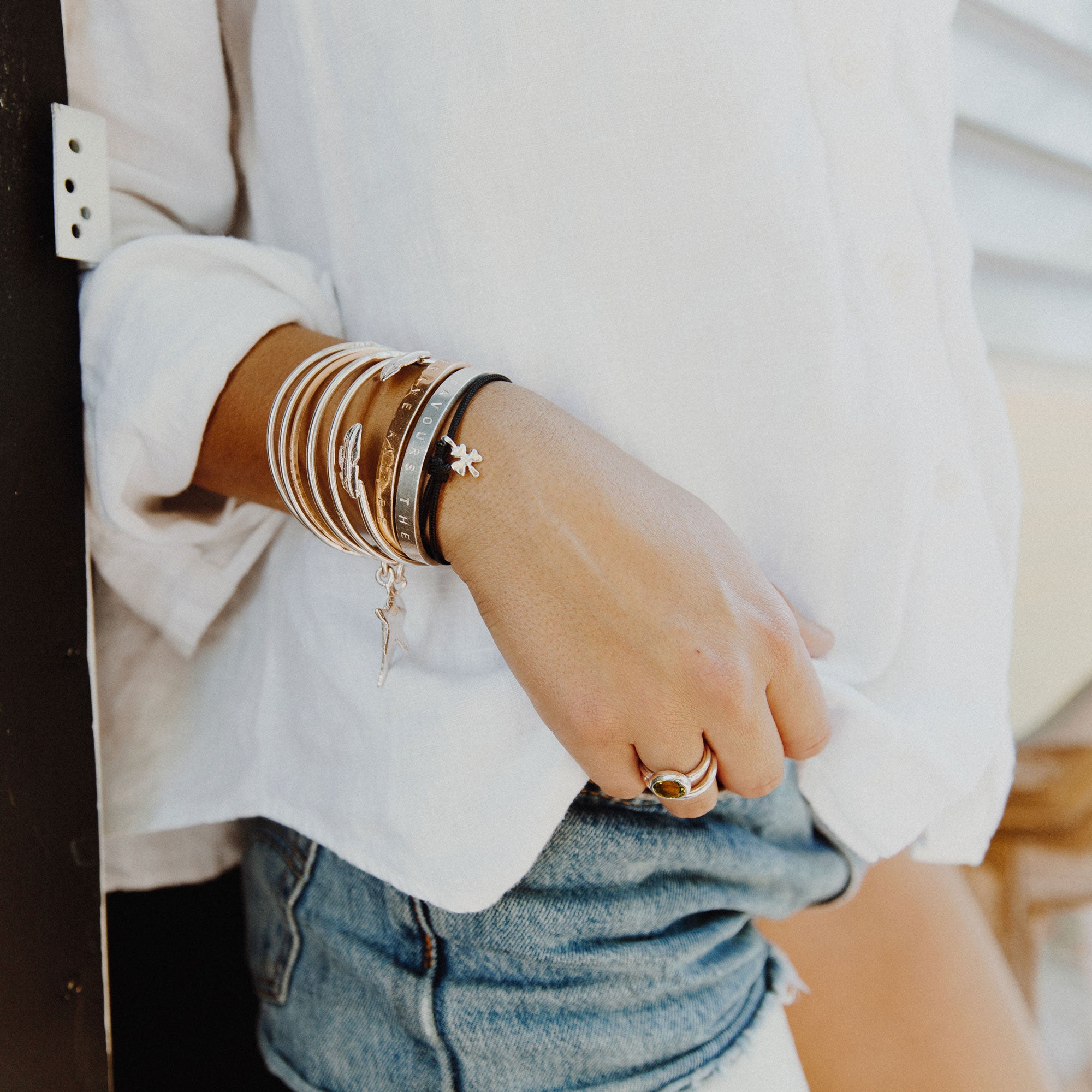 Silver Baby Shamrock Sailing Rope