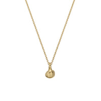 Children's Gold Baby Shell Necklace