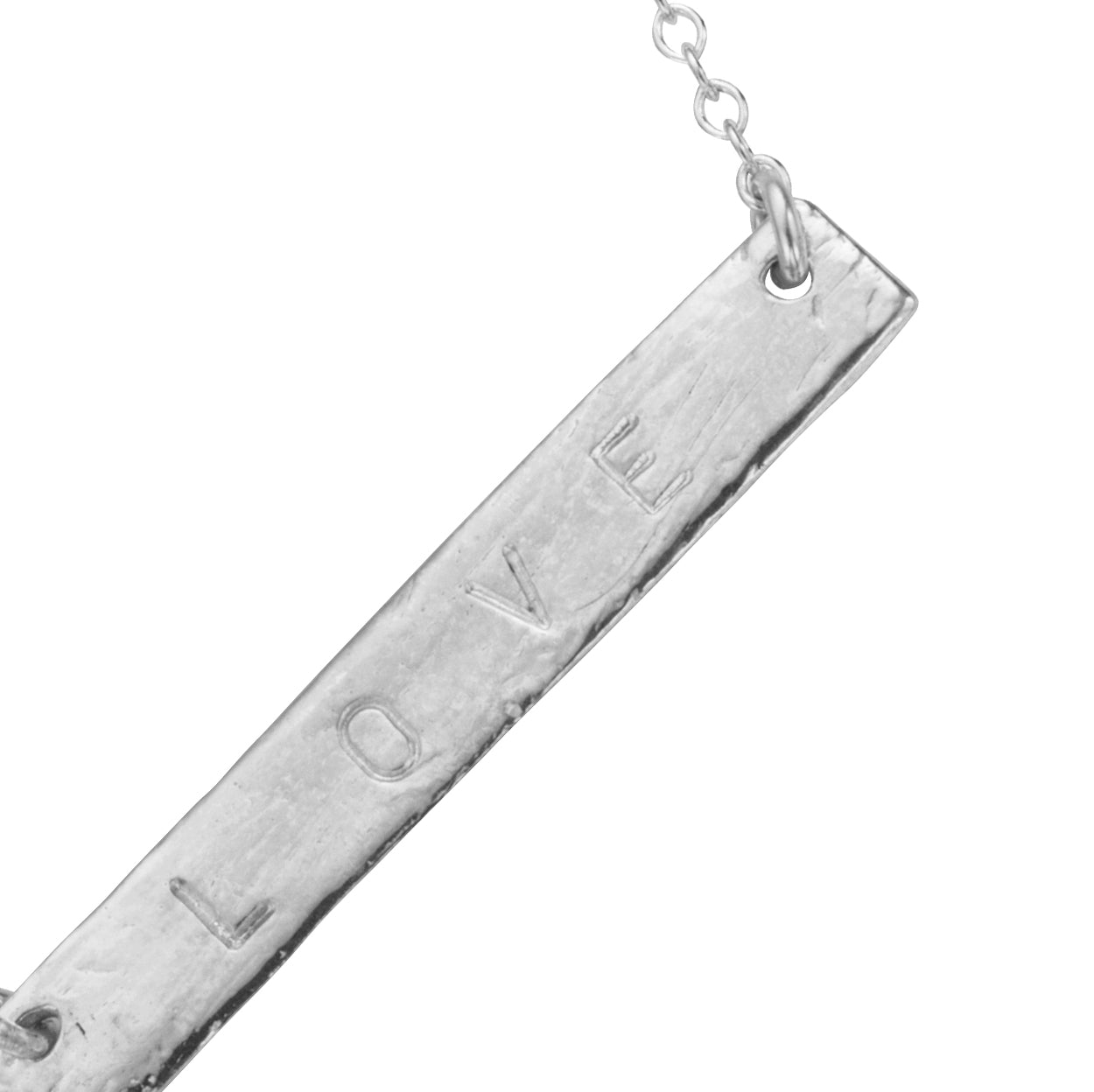 Silver Bar Necklace