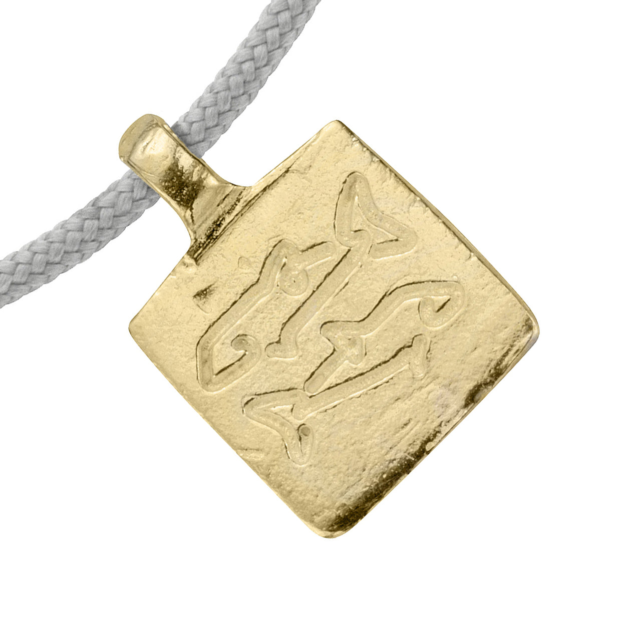 Gold Medium Pisces Horoscope Sailing Rope