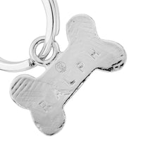 Silver Bone Dog Tag