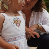 Children's Gold Fixed Alphabet Necklace