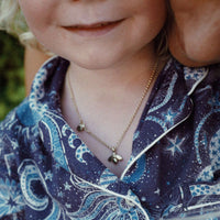 Children's Gold Mini Honey Bee Necklace