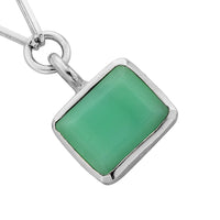 Portofino Chrysoprase Trace Chain Necklace