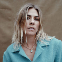 WATER OF THE SEA Gold Aquamarine Necklace