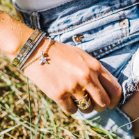 Silver Mini Star Chain Bracelet