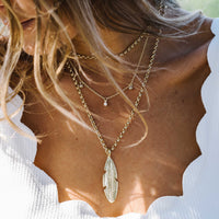 Gold Trio Diamond Necklace