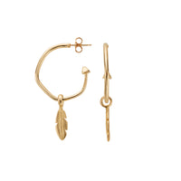 Gold Earring Charms