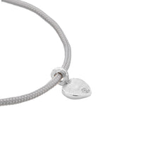 Silver Think of Me Heart Sailing Rope Bracelets