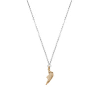 Silver & Gold Mini Best Friend Love Struck Necklace