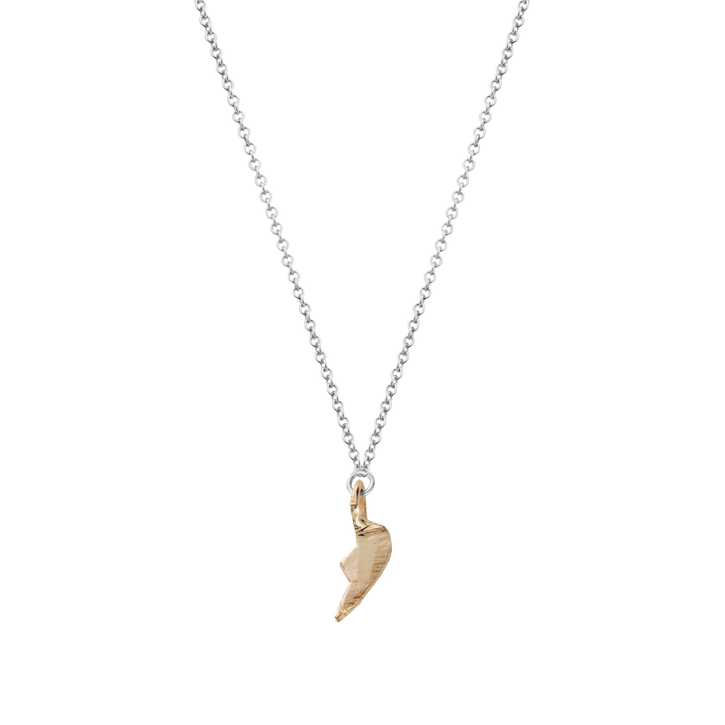 Silver & Gold Mini Best Friend Love Struck Necklace