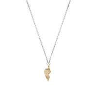 Silver & Gold Mini Best Friend Love Struck Necklace