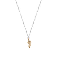 Silver & Gold Mini Best Friend Love Struck Necklace