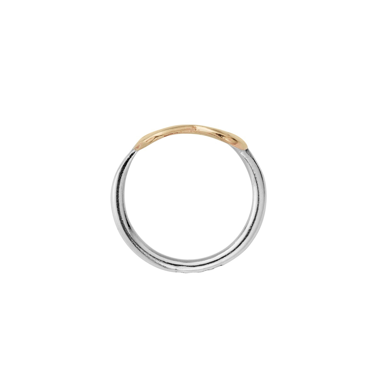 Silver & Gold You Are Loved Ring
