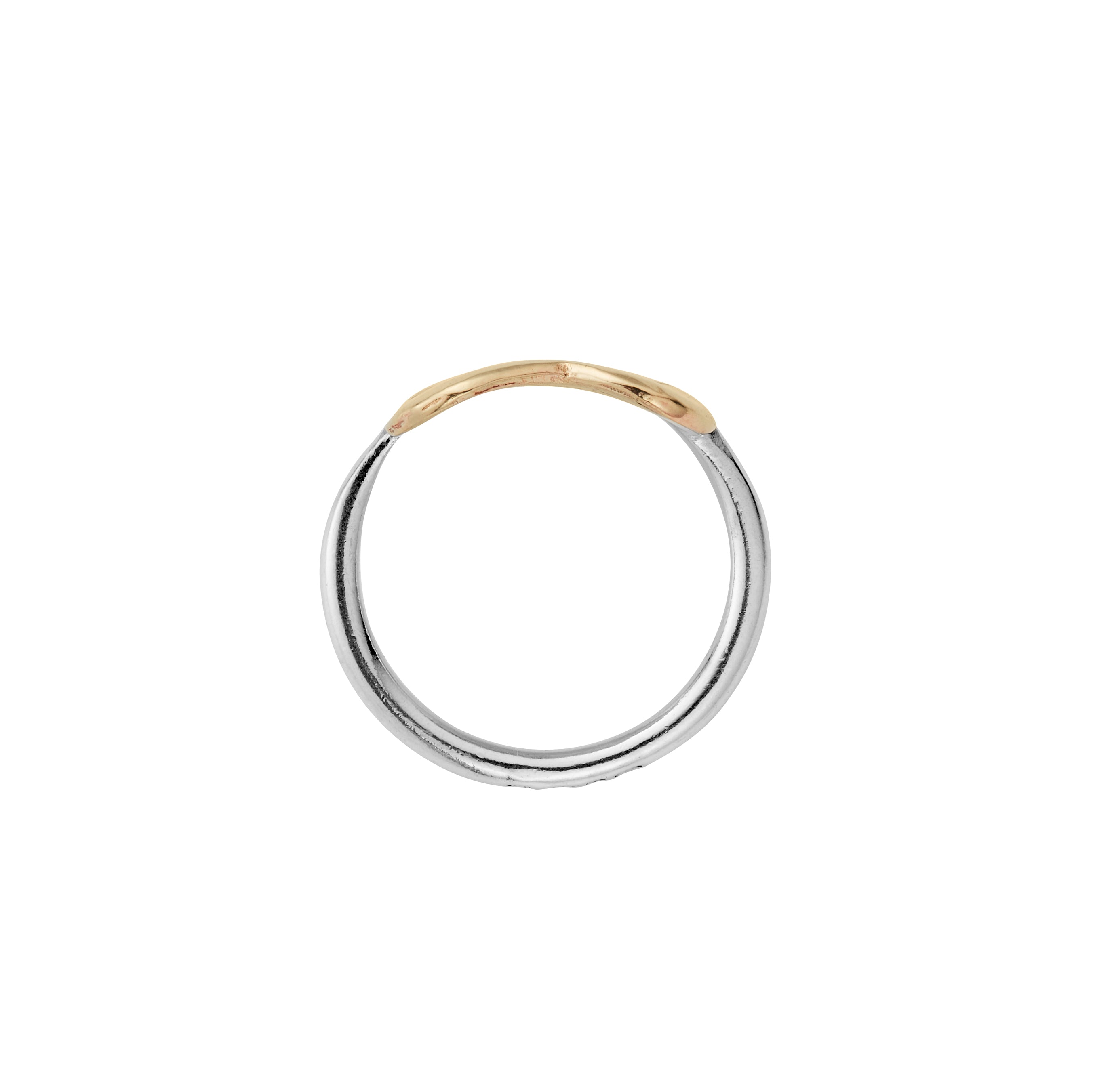 Silver & Gold You Are Loved Ring