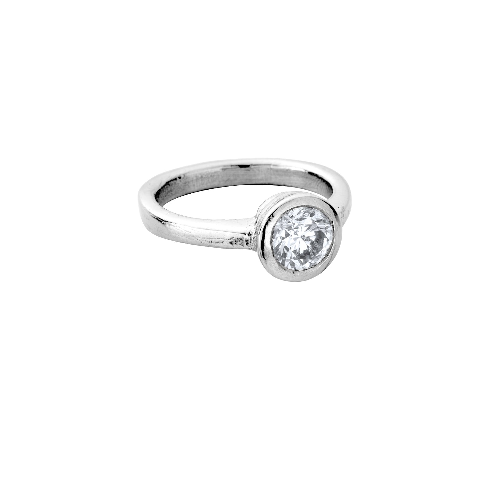 ESME Platinum Diamond Ring