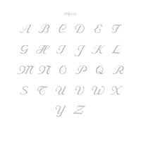 Silver Aquamarine Moon & Stone Necklace