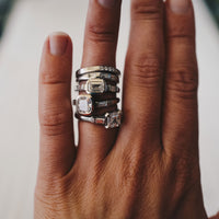 AMARA Platinum Diamond Ring