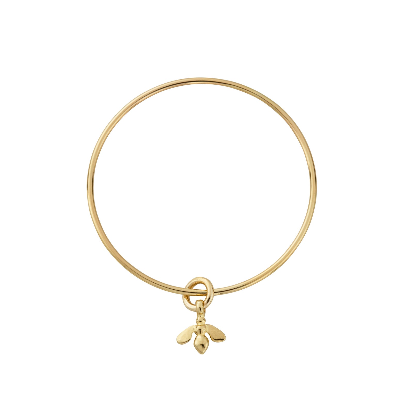 Gold Mini Honey Bee Bangle