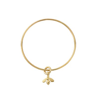 Gold Mini Honey Bee Bangle