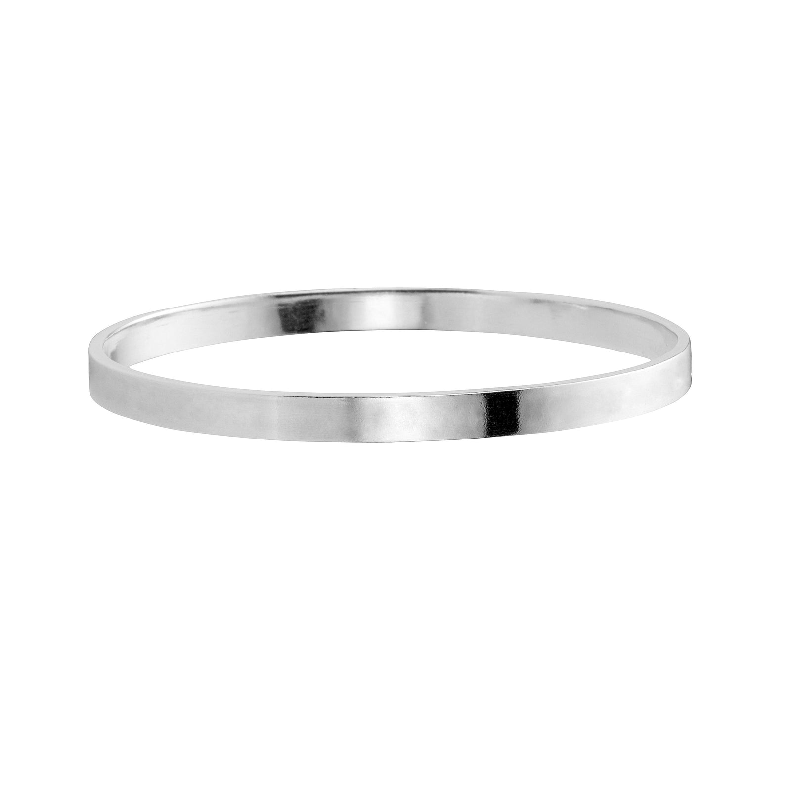 Silver Full Signature Bangle With Handwriting
