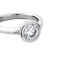 ESME Platinum Diamond Ring