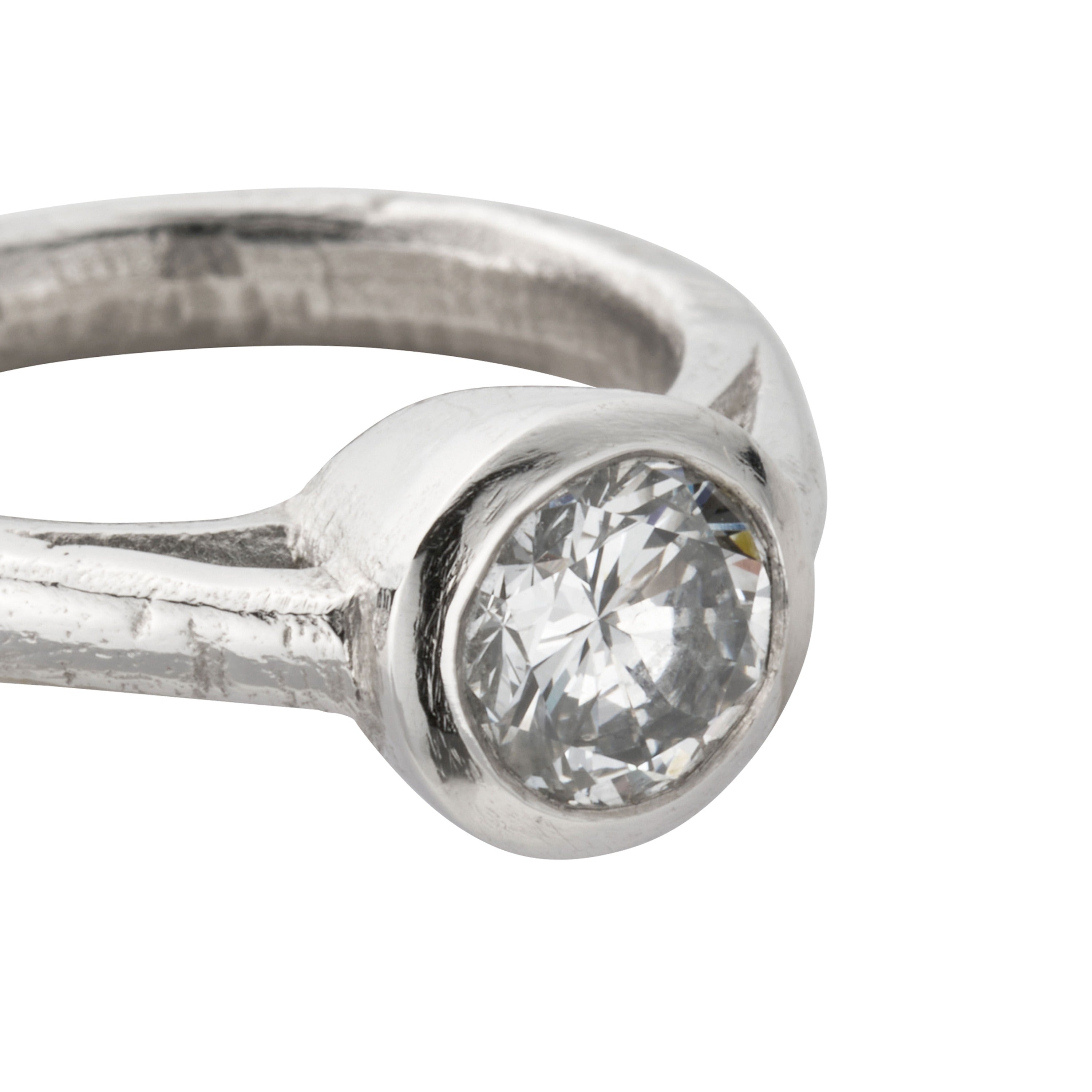 EVA Platinum Diamond Ring