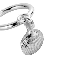 Silver Falling Mini Shell Ring