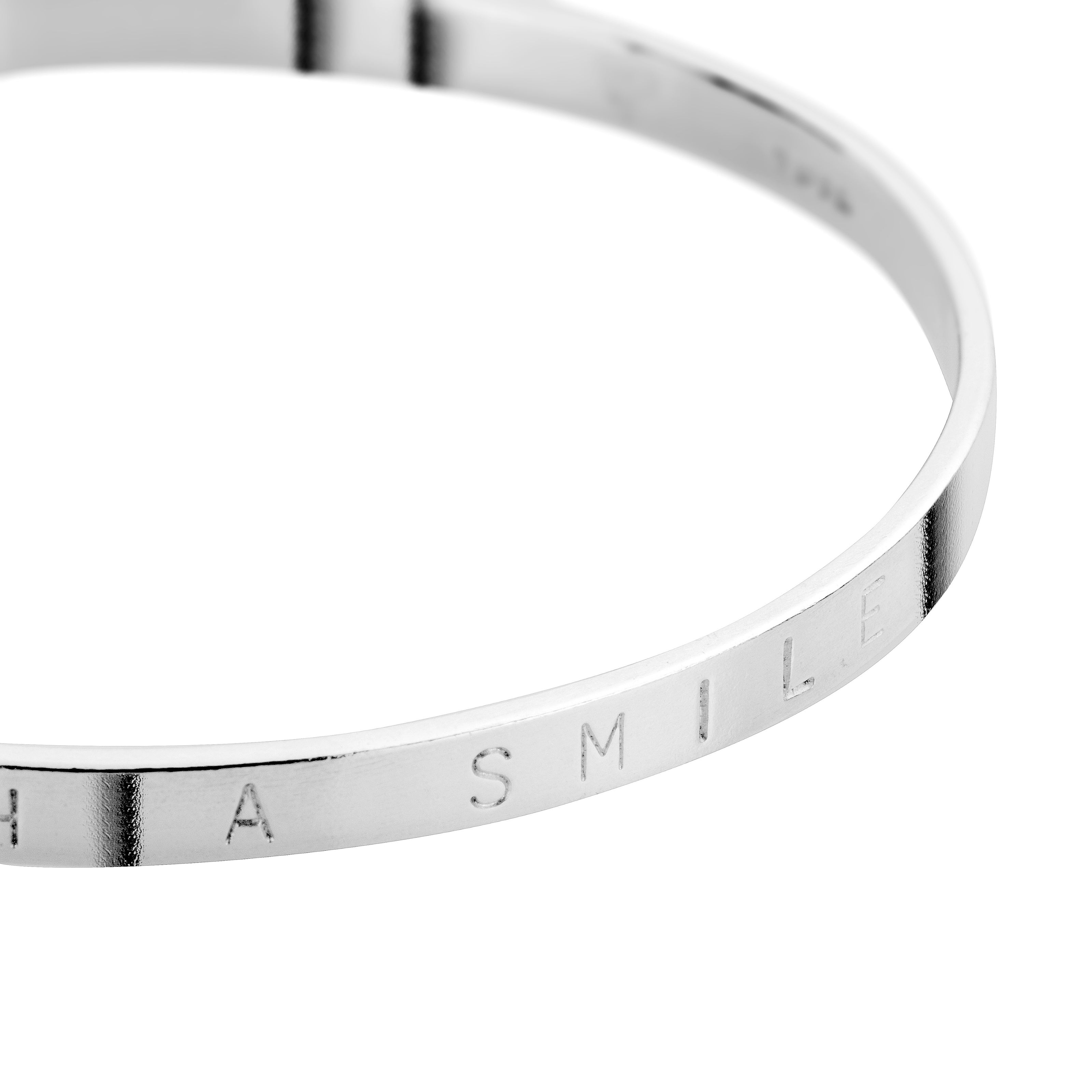 Silver Full Signature Bangle