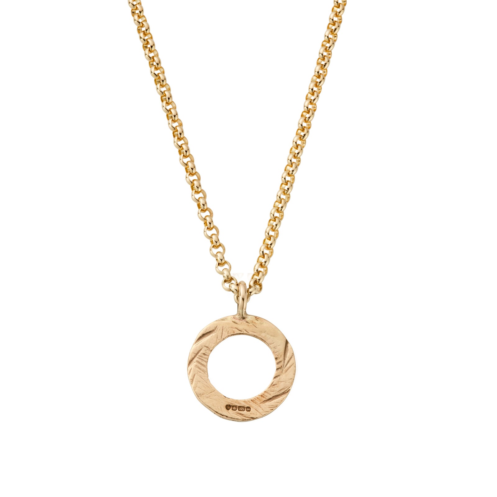 Gold 12 Diamond Maxi Forever Necklace