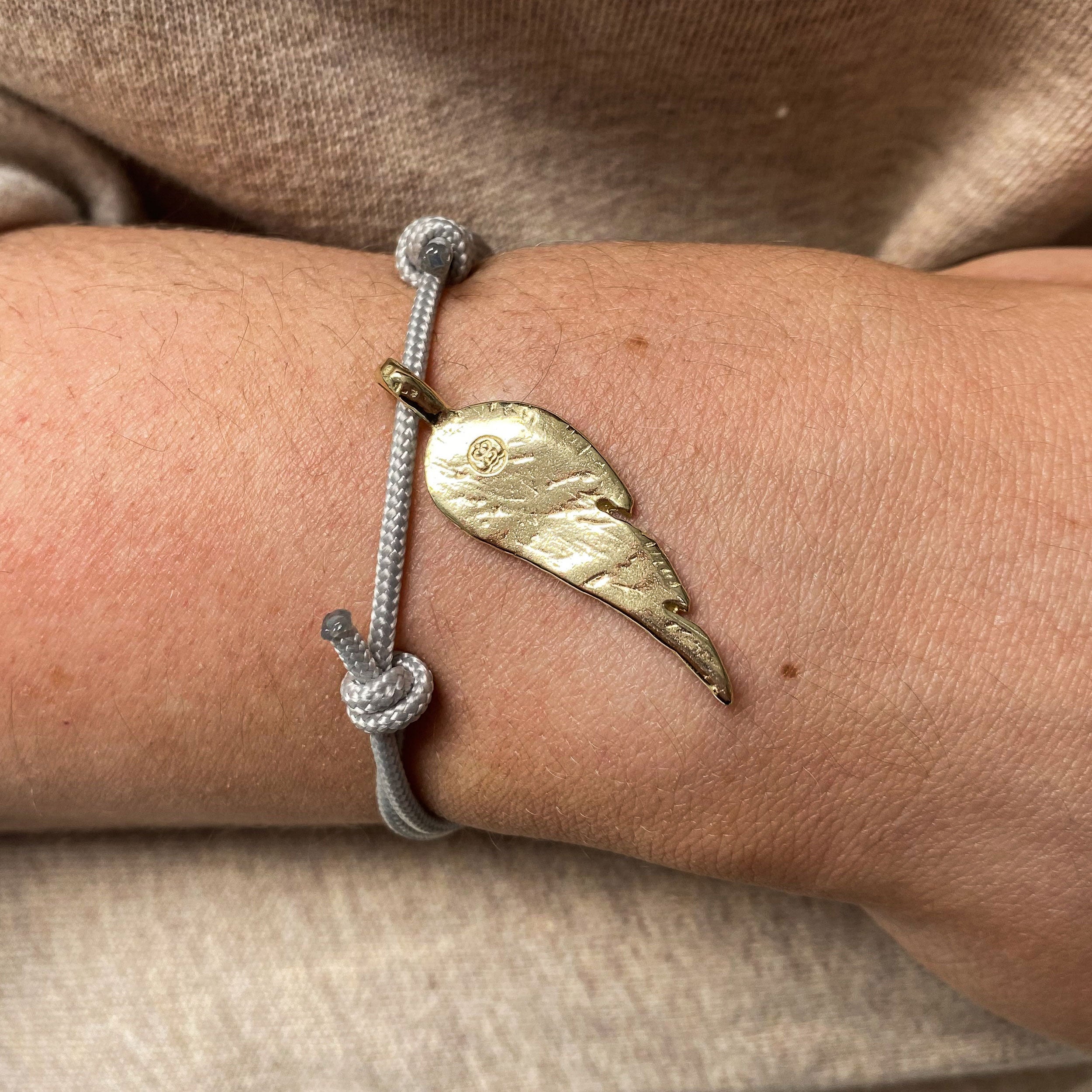Gold Midi Angel Wing Sailing Rope