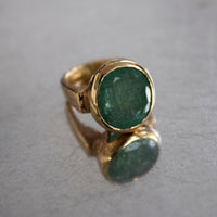 AURELIA Gold Emerald Ring