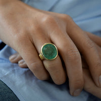 AURELIA Gold Emerald Ring
