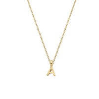 Child's Gold Mini Alphabet Necklace