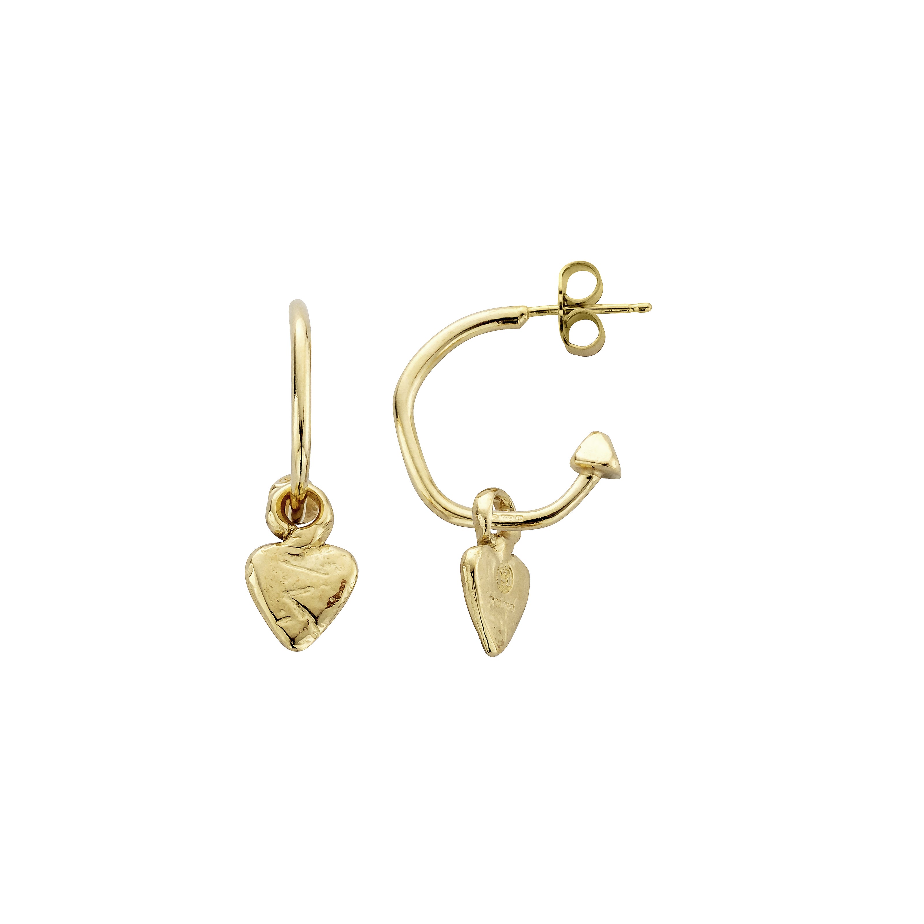 Gold Earring Charms