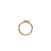 Gold Baby Heart Love Struck Ring