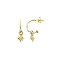 Gold Earring Charms