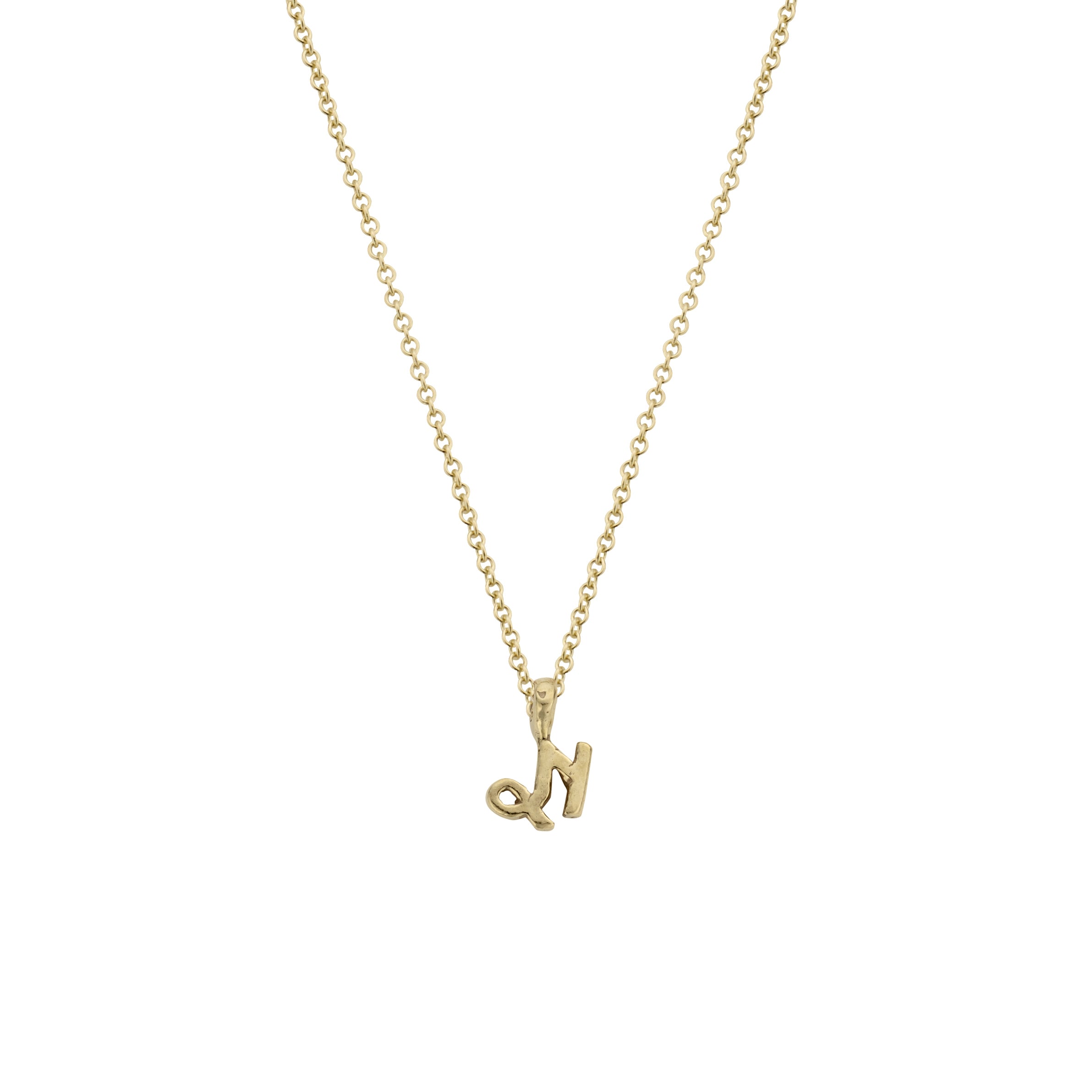 Gold Mini Capricorn Horoscope Necklace