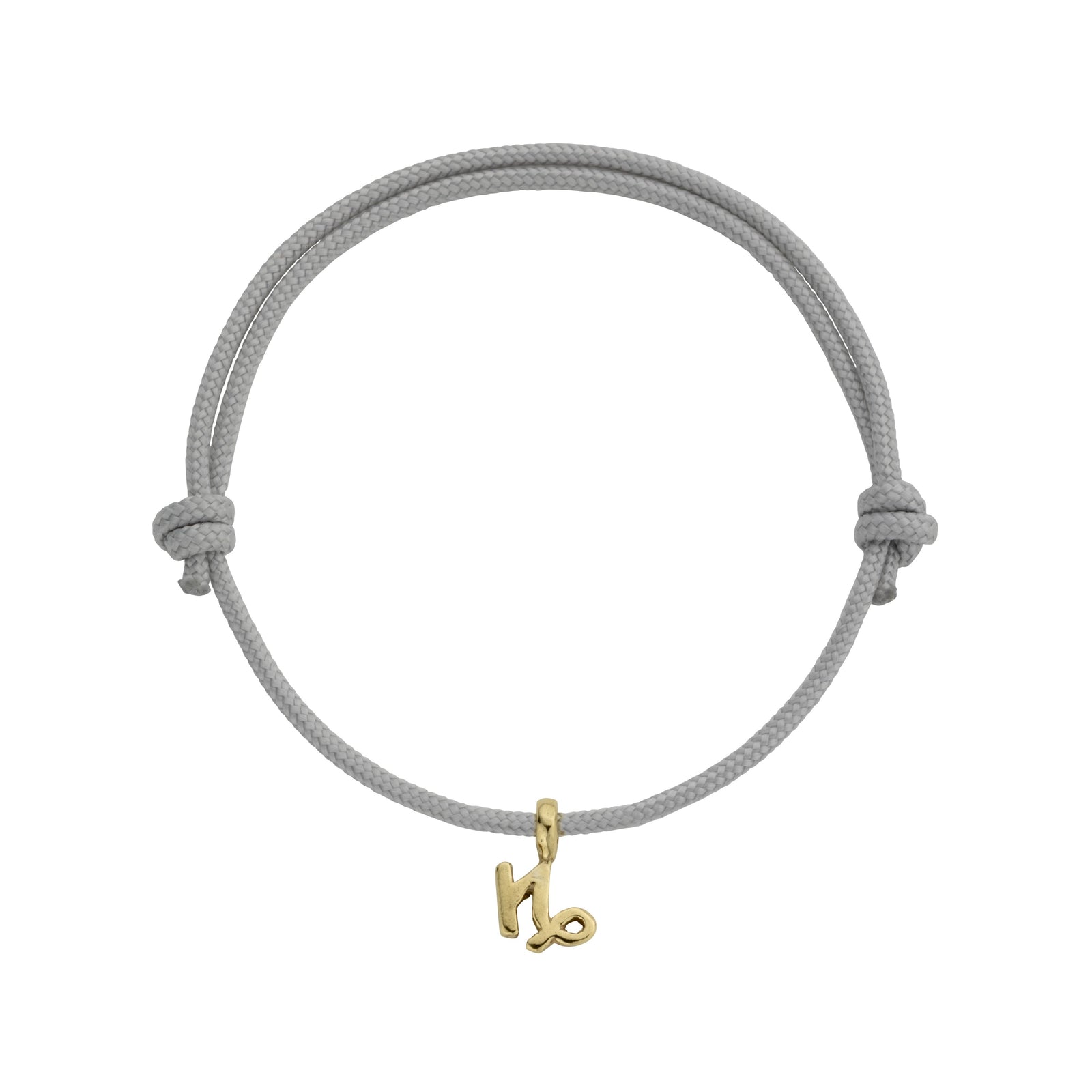 Gold Mini Capricorn Horoscope Sailing Rope