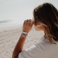 Gold Chrysoprase Mood Ring