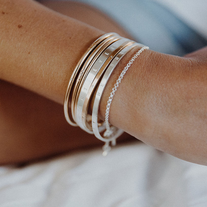Gold Mini Dream Diamond Bangle
