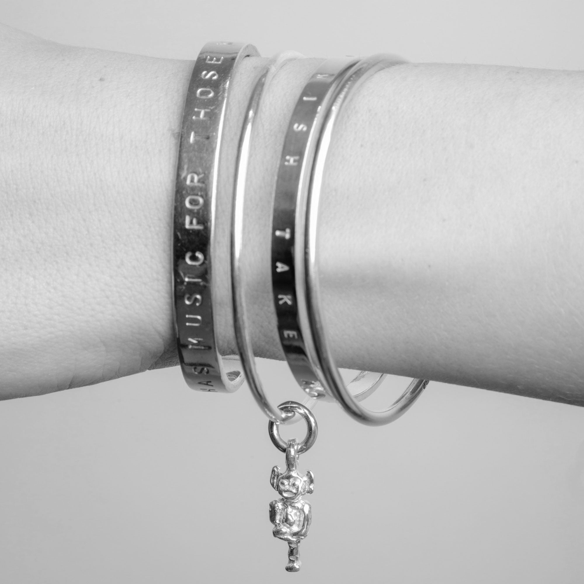 Gold Medium Lincoln Imp Bangle